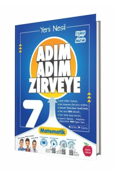 7.sınıf Adım Adım Zirveye Matematik Soru Bankası