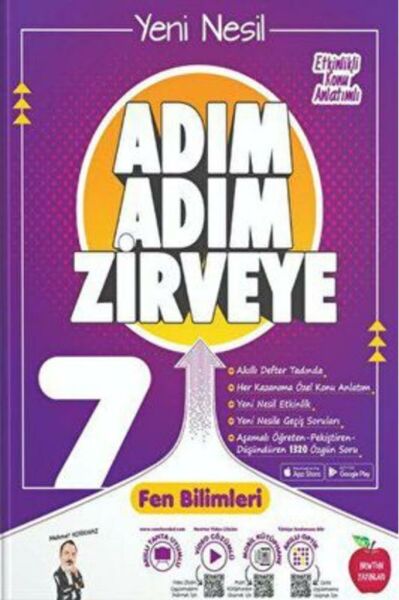7. Sınıf Fen Bilimleri Adım Adım Zirveye Konu Anlatımlı Soru Bankası