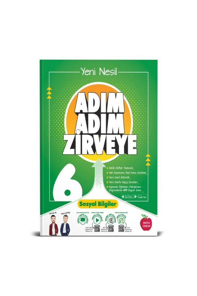 6.sınıf Adım Adım Etkinlikli Konu Anlatımlı Sosyal Bilgiler Soru Bankası