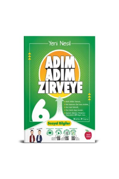 6.sınıf Adım Adım Etkinlikli Konu Anlatımlı Sosyal Bilgiler Soru Bankası