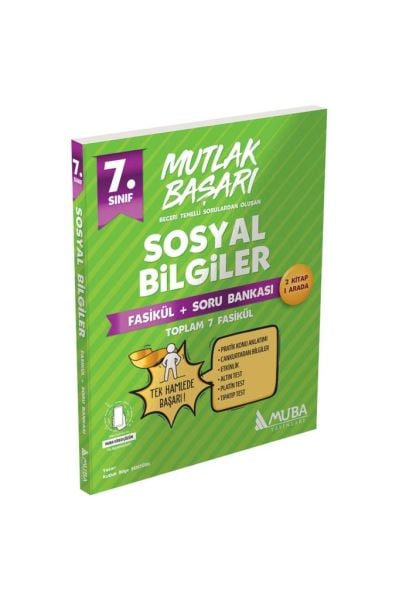 2026 - Mb 7.sınıf Sosyal Bilgiler Fasikül Soru Bankası