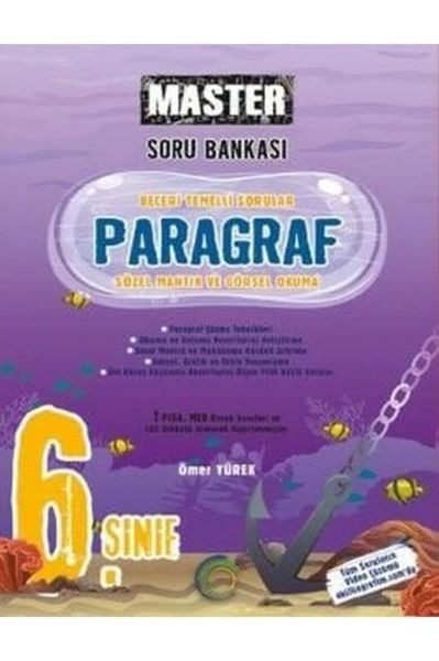6. Sınıf Master Paragraf Soru Bankası 2024
