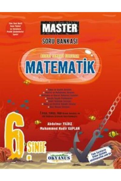 Okyanus Yayıncılık 6. Sınıf Master Matematik Soru Bankası
