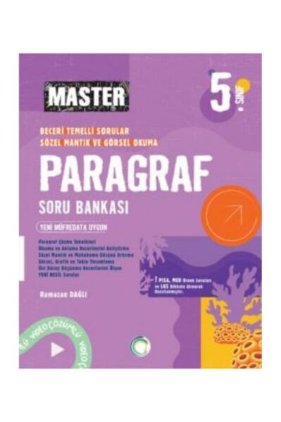 2025 Okyanus 5.sınıf Master Paragraf Soru Bankası Maarif Modele Uygun