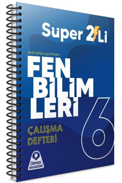 6. Sınıf Süper İkili Fen Bilimleri Seti (2 Kitap)