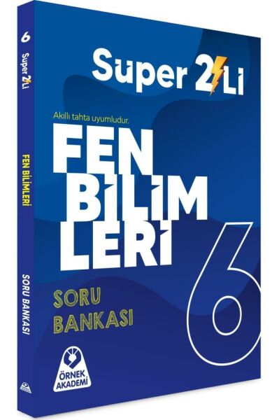 6. Sınıf Süper İkili Fen Bilimleri Seti (2 Kitap)