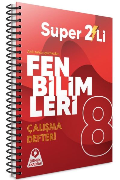 8. Sınıf Süper İkili Fen Bilimleri Seti 2 Kitap