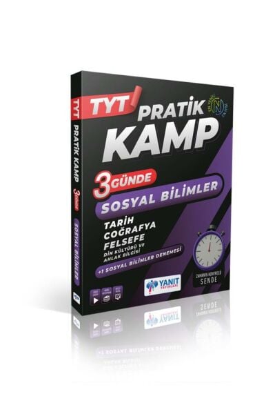 Yanıt Tyt Pratik Kamp 3 Günde Sosyal Bilimleri