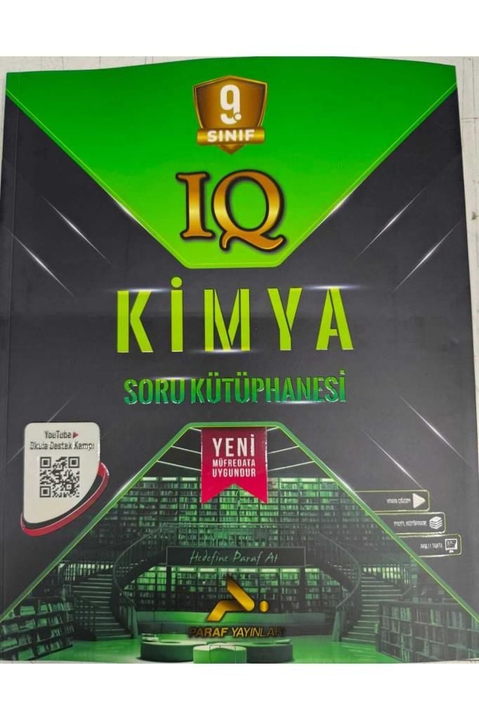 PARAF QI 9.SINIF KİMYA SORU KÜTÜPHANESİ 2025 SON BASKI