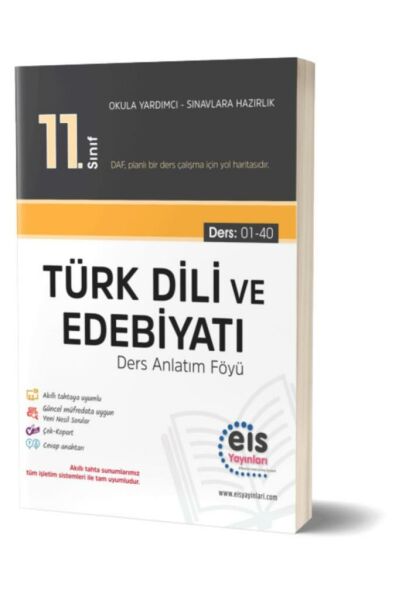 Eis 11. Sınıf Türk Dili Ve Edebiyatı Daf Ders Anlatım Föyleri