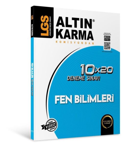 Altın Karma 8. Sınıf LGS Fen Bilimleri Deneme