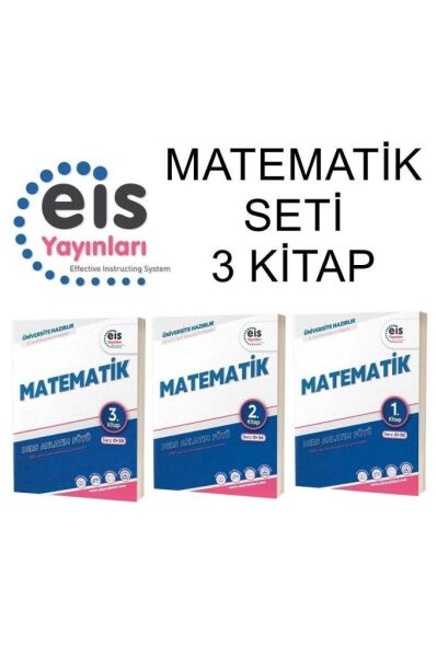 Eis YKS DAF Matematik 1-2-3 Set (3 Kitap) Yeni Mavi Seri Ders Anlatım Föyleri