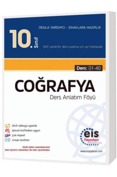 Eis 10. Sınıf Coğrafya Ders Anlatım Föyü