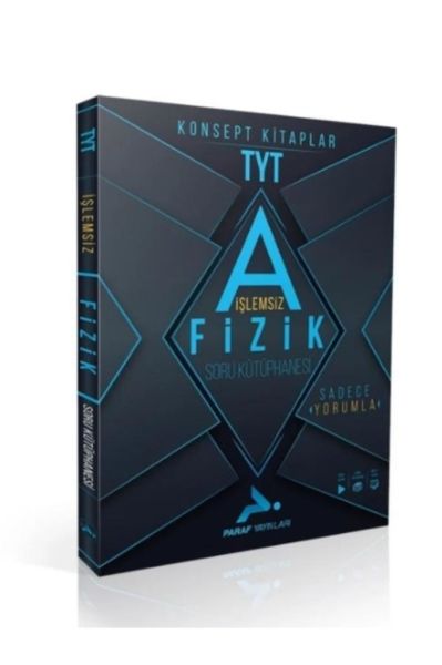 Paraf Işlemsiz Fizik Konsept Kitaplar Soru Kütüphanesi