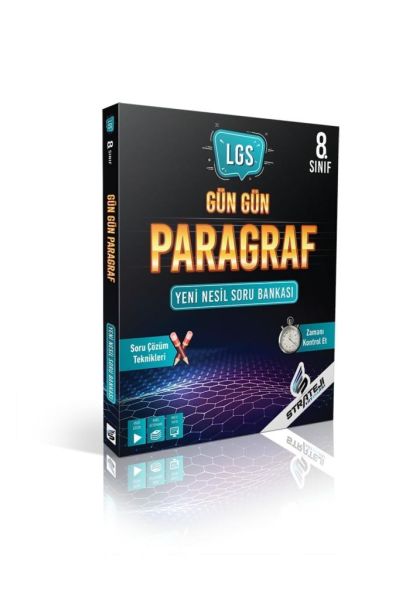 8 Sınıf Gün Gün Paragraf Soru Bankası Lgs