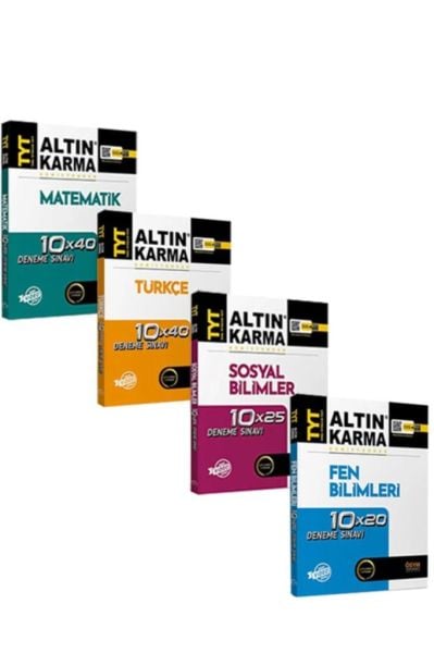Tyt Matematik Türkçe Sosyal Bilimler Ve Fen Bilimleri Tamamı Video Çözümlü Deneme Sınavı Seti