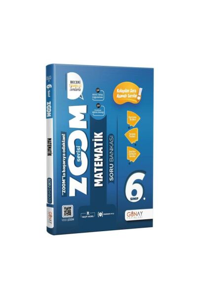 Günay Yayınarı Zoom Serisi 6. Sınıf Matematik Soru Bankası