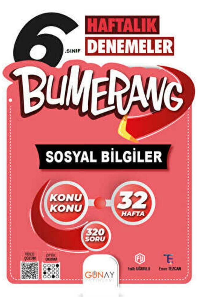Günay 6 Bumerang Sosyal Deneme