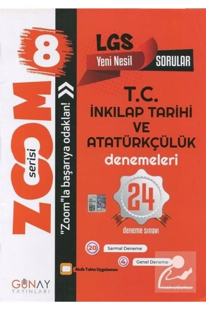 Zoom Serisi - 8. Sınıf Lgs T.c. Inkılap Tarihi Ve Atatürkçülük 24'lü Branş Denemesi & Lgs Yeni Ne...