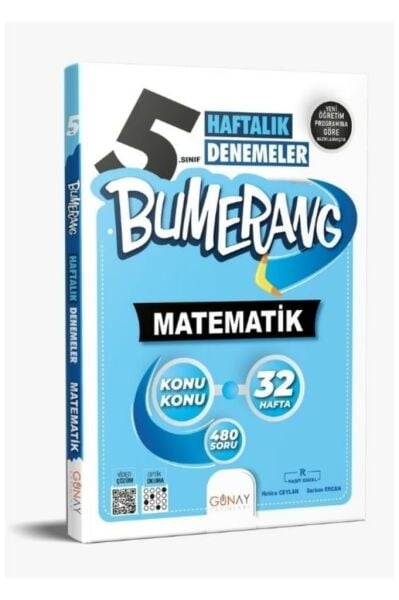 Günay Yayınları 5. Sınıf Bumerang Etkinlikli Matematik