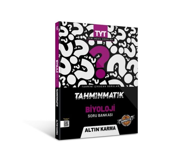 Altın Karma Tahminmatik TYT Biyoloji Soru Bankası