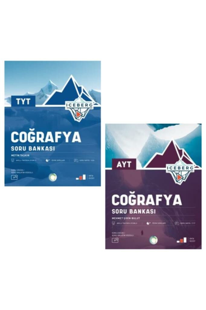 OKYANUS YAYINLARI TYT AYT İCEBERG COĞRAFYA SORU BANKASI