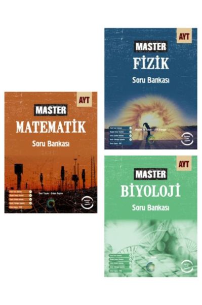 OKYANUS YAYINLARI AYT MASTER ( MATEMATİK SORU - FİZİK SORU - BİYOLOJİ SORU )