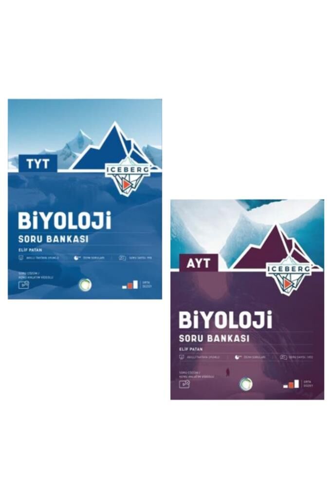 OKYANUS YAYINLARI TYT AYT İCEBERG BİYOLOJİ SORU BANKASI