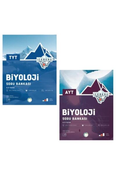 OKYANUS YAYINLARI TYT AYT İCEBERG BİYOLOJİ SORU BANKASI