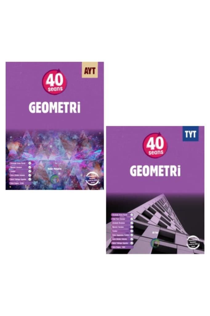OKYANUS YAYINLARI TYT AYT 40 SEANS GEOMETRİ