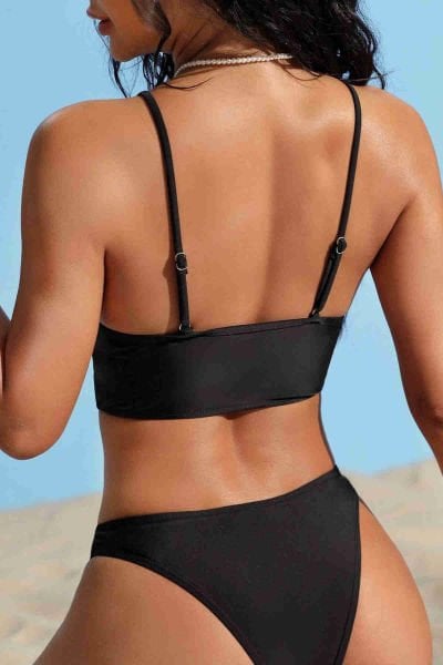 Angelsin Şık Bikini Altı Siyah