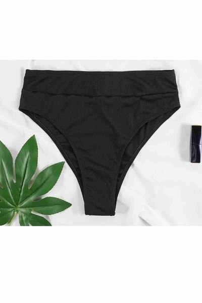 Angelsin Yüksel Bel Bikini Altı Siyah