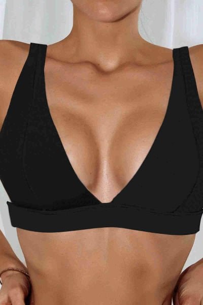 Angelsin Bikini Üstü Siyah