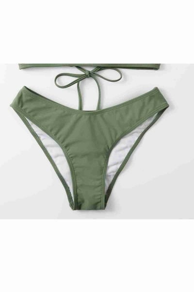 Angelsin Brezilyan Arkadan Büzgülü Bikini Altı Yeşil