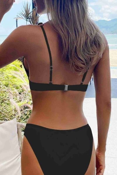 Angelsin Şık Bikini Altı Siyah
