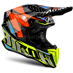 Airoh Twist Iron Orange Gloss