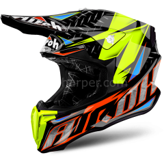 Airoh Twist Iron Orange Gloss