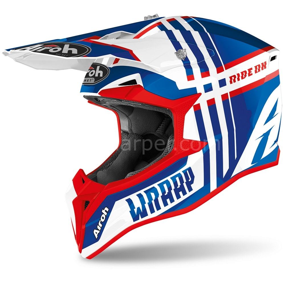 WRAAP YOUTH BLUE RED GLOSS BROKEN
