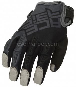 ﻿CE MX X-K KID GLOVES GRİ/SİYAH