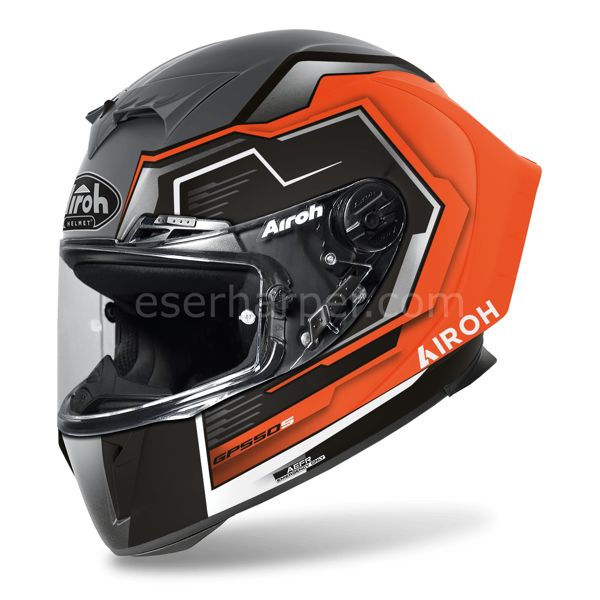 GP550S ORANGE FLUO MATT RUSH