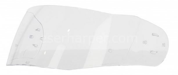 TRASPARENT VISOR REDERWEL + PINS