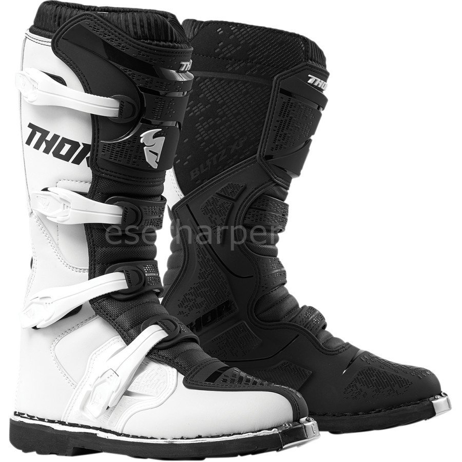 BLITZ XP WHITE/BLACK BOOT
