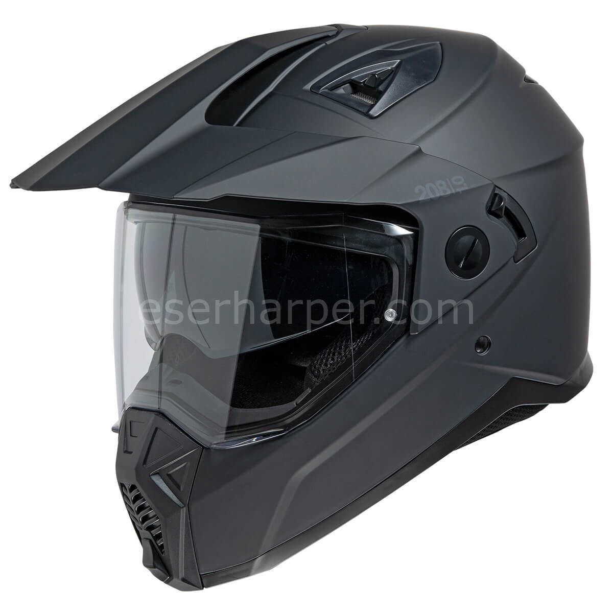 ENDURO HELMET IXS 208 1.0 BLACK MATT