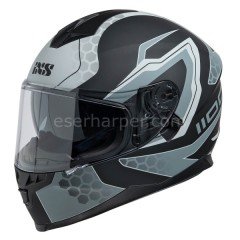 FULL FACE HELMET IXS1100 2.2 BLACK MATT-GREY