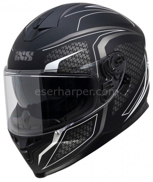 FULL FACE HELMET IXS1100 2.4 MATT BLACK-GREY