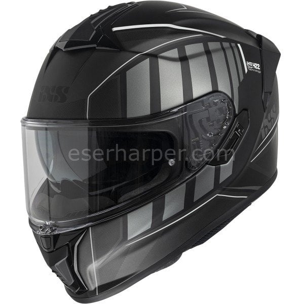 FULL-FACE HELMET IXS422 FG 2.1 BLACK MATT-GREY