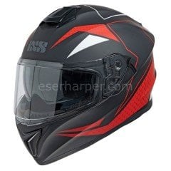 INTEGRAL HELMET IXS216 2.0 BLACK MAT-RED