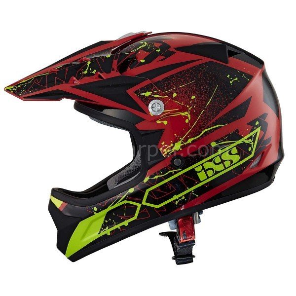 MOTOCROSS HELMET 278 KID 2.0 RED-BLACK-YELLOW