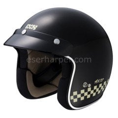 JET HELMET 77 2.0 BLACK MAT-WHITE