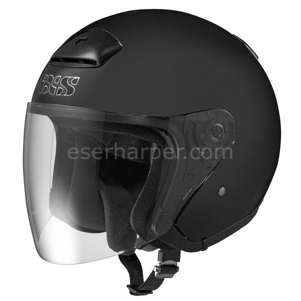 JET HELMET HX 118 BLACK MAT